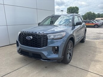 2025 Vapor Blue Metallic Ford Explorer ST-Line 2.3L EcoBoost I-4 Engine SUV 4 Door 4X4