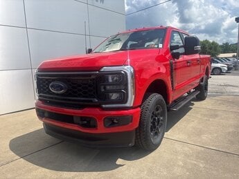 2025 Race Red Ford Super Duty F-250 SRW XL Automatic 6.8L V8 Engine 4X4 Truck 4 Door
