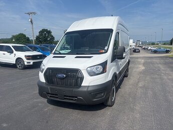 2025 Oxford White Ford Transit-250 Base 3.5L V6 Flex Fuel Engine RWD Van 3 Door