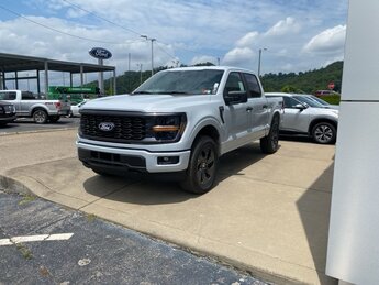 2025 Space White Metallic Ford F-150 STX Truck 4 Door Automatic 2.7L V6 EcoBoost Engine 4X4