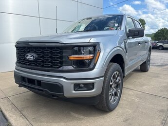 2025 Iconic Silver Metallic Ford F-150 STX Automatic 4X4 4 Door Truck