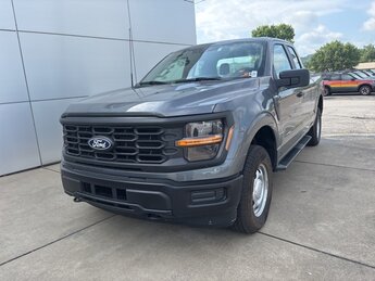 2025 Carbonized Gray Metallic Ford F-150 XL 4X4 2.7L V6 EcoBoost Engine 4 Door Automatic