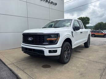 2025 Oxford White Ford F-150 STX Automatic 4 Door 2.7L V6 EcoBoost Engine Truck