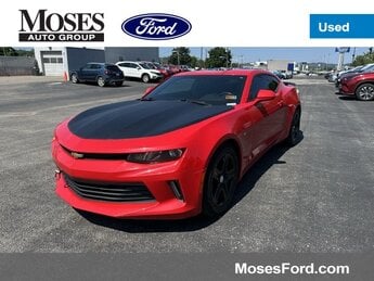 2016 Red Hot Chevrolet Camaro 1LT RWD 2 Door Automatic 3.6L V6 DI Engine