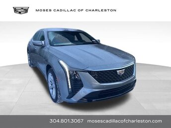 2025 Argent Silver Metallic Cadillac CT5 Premium Luxury RWD Automatic Car 4 Door 2.0L Twin-scroll turbocharged 4-cylinder engine