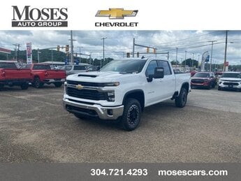 2025 Summit White Chevrolet Silverado 3500 HD LT 4 Door 6.6L Duramax Turbo-Diesel V8 engine Automatic