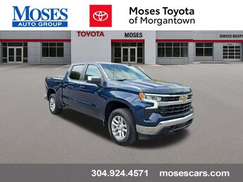 2022 Northsky Blue Metallic Chevrolet Silverado 1500 LT 4X4 Automatic Truck 4 Door 2.7L Turbo Engine
