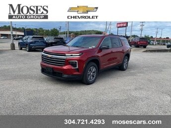 2025 Radiant Red Tintcoat Chevrolet Traverse AWD LT 2.5L Turbo engine Automatic SUV