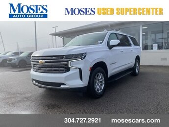 2021 Summit White Chevrolet Suburban LT 4 Door 4X4 Automatic SUV EcoTec3 5.3L V8 Engine