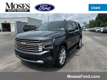 2021 Shadow Gray Metallic Chevrolet Tahoe High Country 3.0L I6 Engine 4 Door SUV 4X4