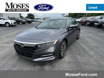 2020 Gray Honda Accord Hybrid Base Car FWD 2.0L 4-Cylinder DOHC 16V i-VTEC Engine 4 Door