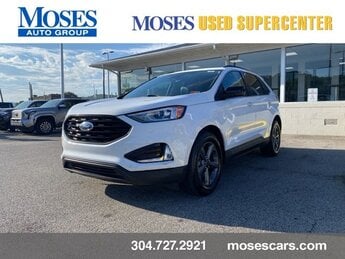 2022 Oxford White Ford Edge SEL SUV Automatic 4 Door EcoBoost 2.0L I4 GTDi DOHC Turbocharged VCT Engine AWD