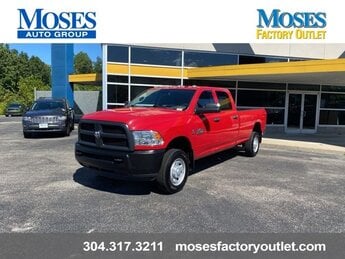 2018 Flame Red Clearcoat Ram 2500 Tradesman Automatic Cummins 6.7L I6 Turbodiesel Engine Truck 4 Door 4X4