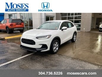 2025 Platinum White Pearl Honda HR-V LX Automatic (CVT) 4 Door 2.0L I4 DOHC 16V i-VTEC Engine SUV
