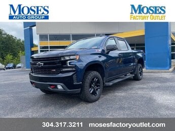 2022 Northsky Blue Metallic Chevrolet Silverado 1500 LTD LT Trail Boss Truck Automatic 4 Door EcoTec3 5.3L V8 Engine 4X4