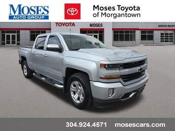 2016 Silver Ice Metallic Chevrolet Silverado 1500 LT Truck EcoTec3 5.3L V8 Engine 4 Door Automatic 4X4
