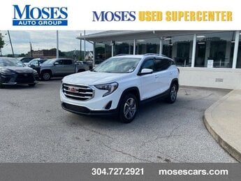2021 Summit White GMC Terrain SLT AWD 4 Door 1.5L DOHC Engine Automatic SUV