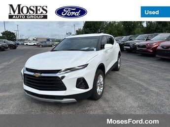 2022 Summit White Chevrolet Blazer LT SUV Automatic 4 Door AWD