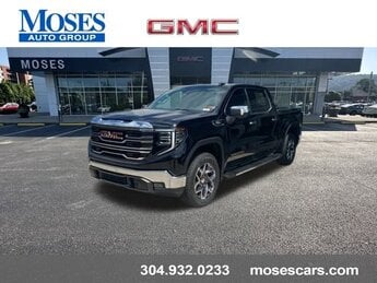 2025 Onyx Black GMC Sierra 1500 SLT 4X4 Truck 3.0L Duramax<sup>®</sup> Turbo Diesel engine