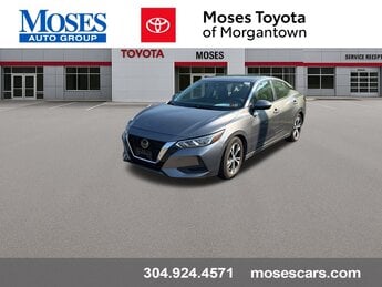 2021 Gun Metallic Nissan Sentra SV Car 4 Door 2.0L DOHC Engine Automatic (CVT) FWD