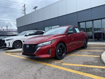 2025 Scarlet Ember Tintcoat Nissan Sentra SR Automatic (CVT) Car FWD 2.0L I4 DOHC Engine