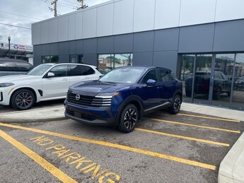 2025 Deep Blue Pearl Nissan Kicks SV SUV AWD 4 Door Automatic (CVT)