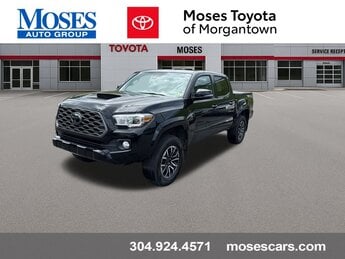 2021 Midnight Black Metallic Toyota Tacoma TRD Sport Automatic Truck 4 Door 3.5L V6 PDI DOHC 24V LEV3-ULEV70 278hp Engine