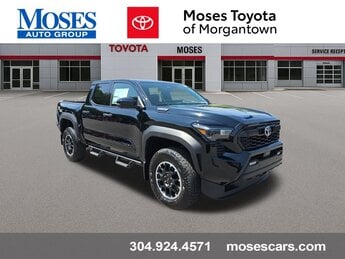 2025 Black Toyota Tacoma Hybrid TRD Off Road 2.4L I4 PDI Hybrid Turbocharged DOHC 16V Engine Automatic 4 Door 4X4 Truck