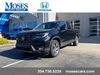 2025 Crystal Black Pearl Honda Ridgeline TrailSport Automatic 3.5L V6 SOHC i-VTEC 24V Engine 4 Door AWD Truck