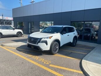 2026 Glacier White Nissan Rogue S 4 Door SUV AWD