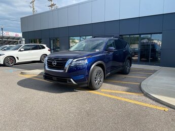 2025 Deep Ocean Blue Pearl Nissan Pathfinder SV SUV Automatic 3.5L V6 DOHC Engine
