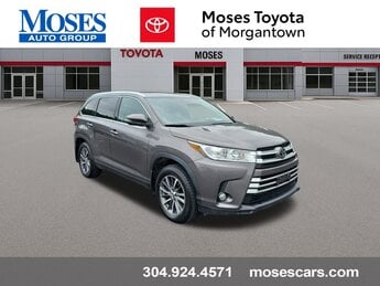 2019 Predawn Gray Mica Toyota Highlander XLE SUV 3.5L V6 Engine AWD Automatic 4 Door