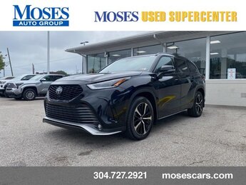 2022 Midnight Black Metallic Toyota Highlander XSE 4 Door AWD Automatic 3.5L V6 DOHC Engine SUV