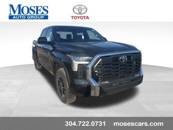 2025 Midnight Black Metallic Toyota Tundra SR5 Truck Automatic 3.4L V6 Engine 4X4 4 Door