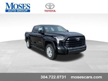 2025 Midnight Black Metallic Toyota Tundra SR5 4 Door 3.4L V6 Engine 4X4 Automatic Truck