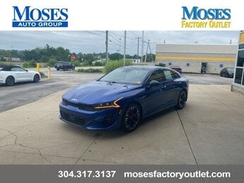 2022 Sapphire Blue Kia K5 GT-Line AWD Car 4 Door Automatic I4 Engine
