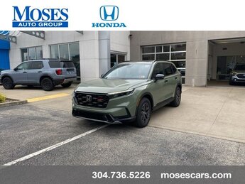 2026 Ash Green Metallic Honda CR-V Hybrid TrailSport Automatic (CVT) SUV 4 Door 2.0L I4 DOHC 16V Engine AWD