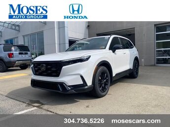 2026 Platinum White Pearl Honda CR-V Hybrid Sport-L 2.0L I4 DOHC 16V Engine Automatic (CVT) AWD 4 Door SUV
