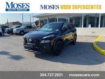 2023 Super Black Nissan Rogue SV AWD 1.5L I3 Turbocharged DOHC 12V LEV3-ULEV50 201hp Engine Automatic (CVT) SUV