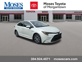 2021 Blizzard Pearl Toyota Corolla Hybrid Hybrid LE 4 Door FWD 1.8L DOHC 16V VVT Engine Car Automatic (CVT)