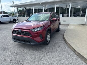 2019 Ruby Flare Pearl Toyota RAV4 Hybrid Hybrid LE SUV Automatic (CVT) 2.5L 4-Cylinder Engine 4 Door