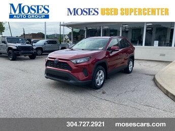 2019 Ruby Flare Pearl Toyota RAV4 Hybrid Hybrid LE SUV 2.5L 4-Cylinder Engine 4 Door