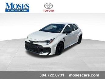 2025 Ice Cap Toyota GR Corolla Core 4 Door Hatchback 1.6L I3 PDI Turbocharged DOHC 12V LEV3-ULEV70 300hp Engine
