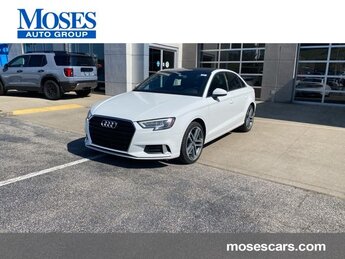 2019 Ibis White Audi A3 2.0T Premium Automatic Car 4 Door 2.0L 4-Cylinder TFSI Engine FWD
