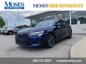 2024 Navarra Blue Metallic Audi A3 Premium 4 Door Car Automatic 2.0L 4-Cylinder TFSI Engine