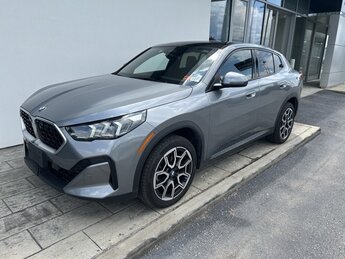 2025 Gray BMW X2 xDrive28i 2.0L 4-Cylinder DOHC 16V TwinPower Turbo Engine AWD Automatic