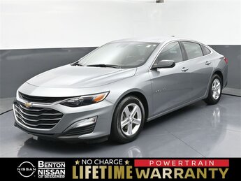 2023 Sterling Gray Metallic Chevrolet Malibu LS Automatic (CVT) FWD Car 1.5L DOHC Engine 4 Door