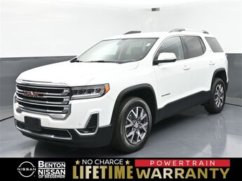 2023 Summit White GMC Acadia SLT Automatic 2.0L Turbocharged Engine SUV FWD