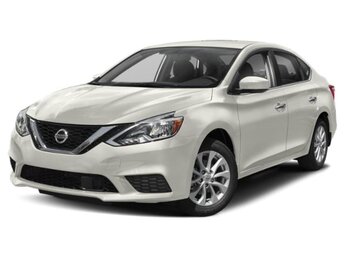 2019 Fresh Powder Nissan Sentra S FWD Car Automatic (CVT) 1.8L 4-Cylinder DOHC 16V Engine 4 Door