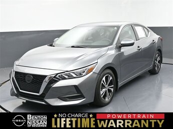 2022 Gun Metallic Nissan Sentra SV FWD 4 Door Car Automatic (CVT)